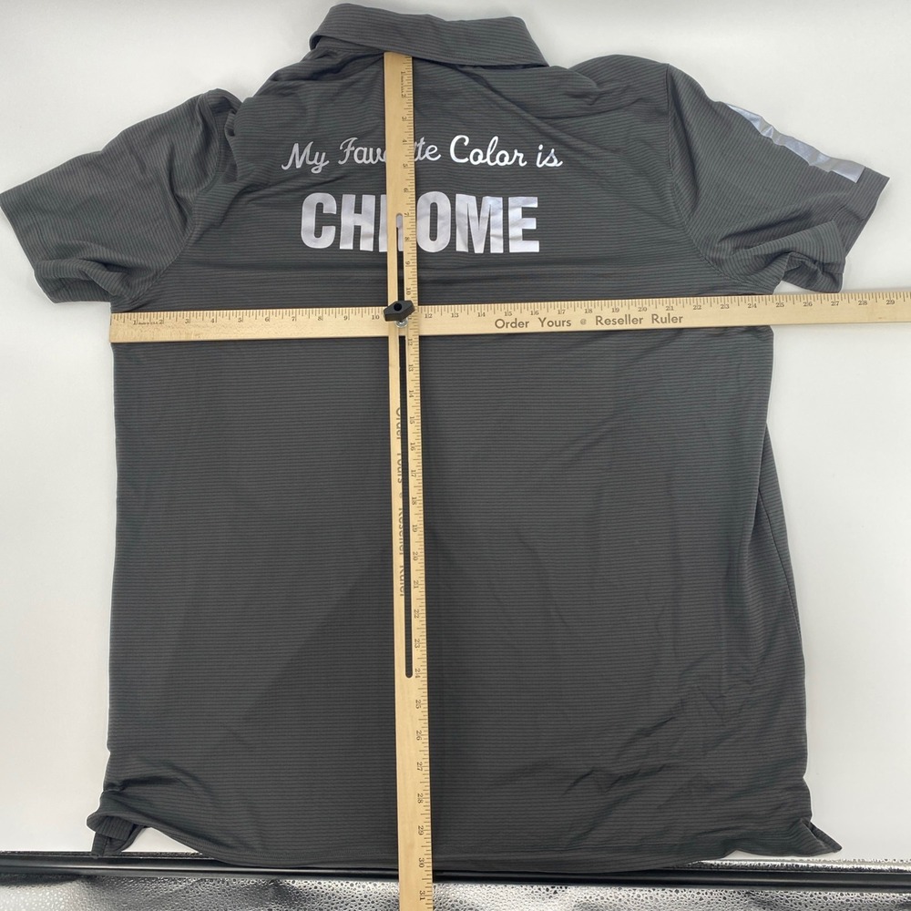 Duluth Polo Mens Extra Large Black Chrome Graphic - Picture 9 of 11